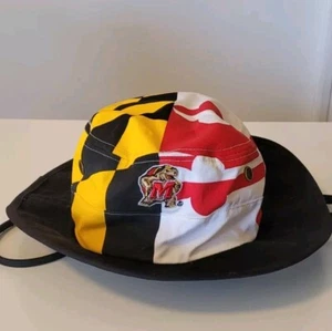 Zephyr University of Maryland Terrapins Terps Größe S/M Fischerhut Allover-Druck - Bild 1 von 6