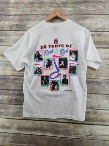 Camisa Promocional 30 Años de Música Rock Día Otis Años 90 Muy Rara Pantalla Estrellas Talla L - Imagen 1 de 10