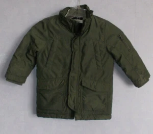 Boys H&M khaki green quilt lined Coat/Jacket 2-3yrs - Picture 1 of 3