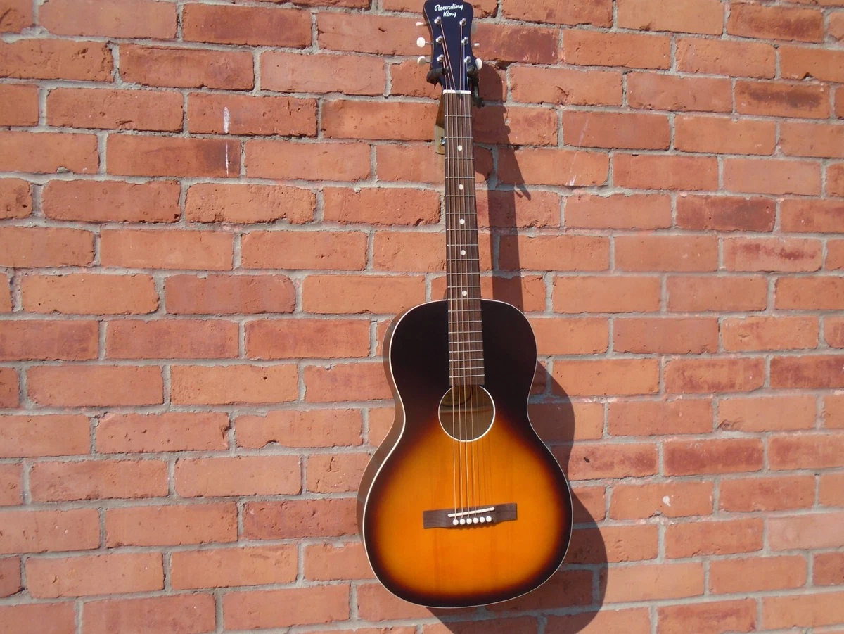 Recording King RPS-9-TS parlor guitar w/free bag | eBay