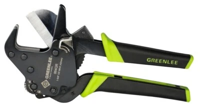 Greenlee 864QR 1-1/4 Quick Release Ratcheting PVC Cutter - Image 1 of 4