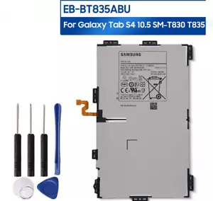 Original Battery EB-BT835ABU For Samsung Galaxy Tab S4 10.5 SM-T830 T835 Tablet - Picture 1 of 3