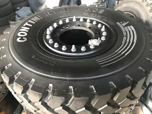 395/85R20 168J CONTINENTAL HCS MIT HUTCHINSON ALUFELGE 1326 10X20_UNIMOG_MAN KAT - Bild 1 von 6