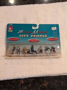 Life-Like Trains Scene Master CITY PEOPLE 7-Piece Figure Set #1854 Accessory NOS - Picture 1 of 3