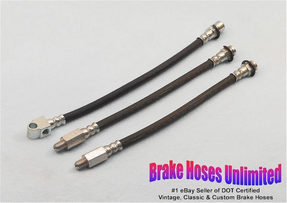 JUEGO MANGUERA FRENO PONTIAC BONNEVILLE 1969 1970 - TAMBOR Foto 1 de 1