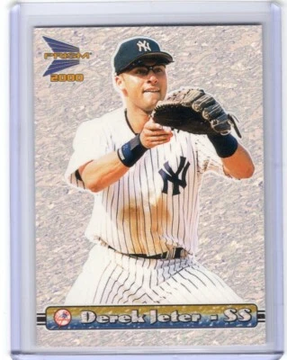 Derek Jeter 2000 Pacific Prism TEXTURA - 1 DE 448 HECHO - YANKEES Foto 1 de 2