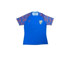 India 18/19 Home Authentic Blank Jersey Men's Six5six Blue NWT sz Large - Picture 1 of 7