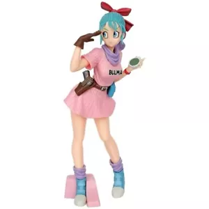 Anime Cartoon Dragon Ball Z 25cm Bulma PVC Action Figure Cute Statue Kawaii - Picture 1 of 5