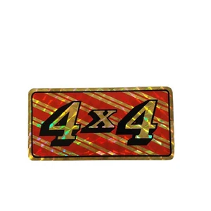 Vintage 1970s 4x4 Pickup Truck Decal Bumper Sticker Prism Prismatic. - Picture 1 of 4