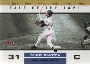 2002 Fleer Tradition Update Baseball #U395 Mike Piazza TT