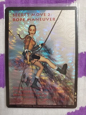 TOMB RAIDER CCG CARD 202 SECRET MOVE 2: ROPE MANEUVER - Image 1 of 2