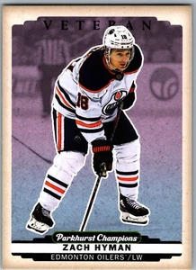 22-23 PARKHURST CHAMPIONS COLOR VARIATION - ZACH HYMAN #112 EDMONTON OILERS - Picture 1 of 2