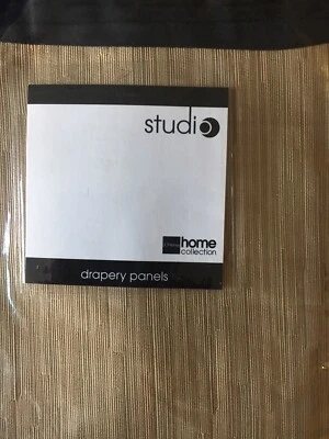 JC PENNY HOME COLLECTION (2) DRAPERY PANELS New - Image 1 of 4