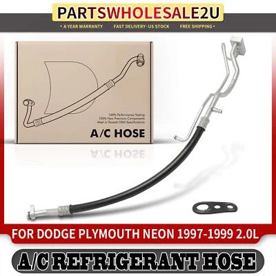 Conjunto de línea de líquido y succión de aire acondicionado para Dodge Plymouth Neon 1997 1998 1999 2,0 L Foto 1 de 4