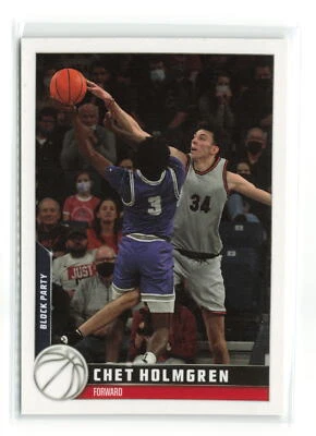 CHET HOLMGREN #4 2022 Topps X CHET HOLMGREN - Image 1 of 2