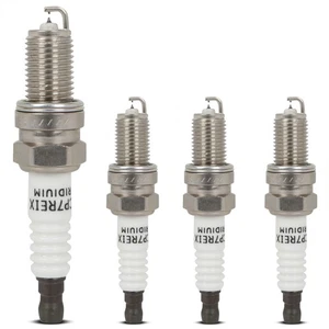 Iridium Spark Plugs 4x Fits Fiat 500 1.4L 2012-17 Chevy Spark 1.2L 2013-15 - Picture 1 of 6
