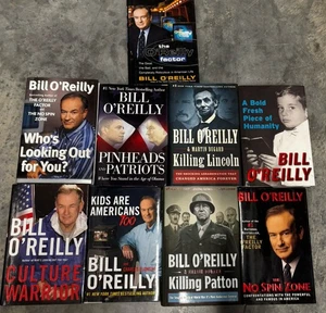 Bill O'Reilly Killing Books Hardcover HCDJ Lot of 9 Kennedy Patton Jesus Reagan - Bild 1 von 8
