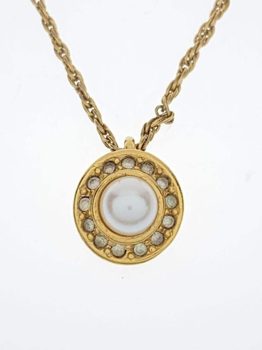 Collana Christian Dior Perla Uomo Oro