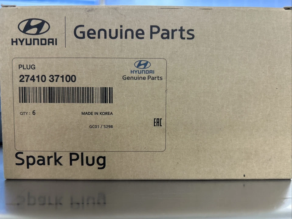 Hyundai Elantra 2000-2010 bujía nueva OEM 27410 37100 Foto 1 de 1