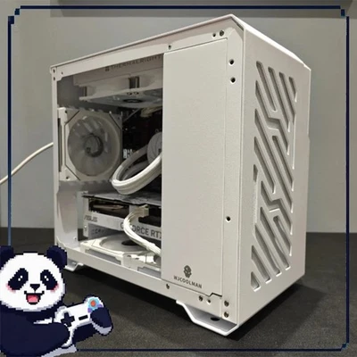 Aluminum Mini Case MATX Portable Laptop Desktop Computer Host Case Three Dimensi - Image 1 of 4