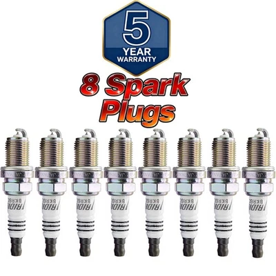 For Set of 8 NGK  Spark Plugs BKR6EIX11 IRIDIUM IX Resistor Performance Power - Image 1 of 4
