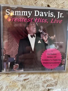 Sammy Davis JR Greatest Hits Live Curb Records 1995 & Impersonations - Picture 1 of 3