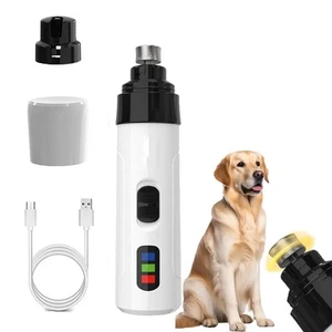 Groom Pro Nail Grinder, Silent Pet Clipper, Dog Safe Effective Portable Trimmer - Picture 1 of 5