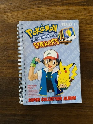 Pokémon Artbox Stickers Album Series 1 1999 Nintendo  - Photo 1/4