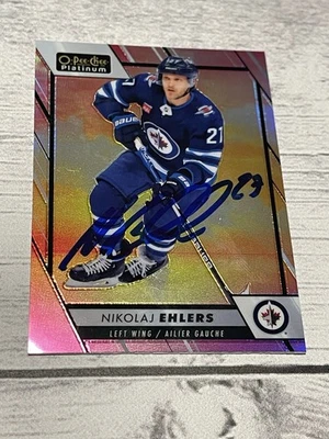 Tarjeta firmada por Nikolaj Ehlers OPC O-PEE-CHEE Platinum Sunset JSA CERTIFICADO DE AUTENTICIDAD IP Auto Jets b Foto 1 de 3