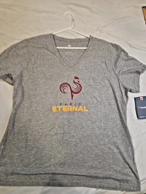 Camiseta Feminina Overwatch League Paris Eternal 3XL Cinza eSports Fanatics Nova Com Etiqueta - Imagem 1 de 4