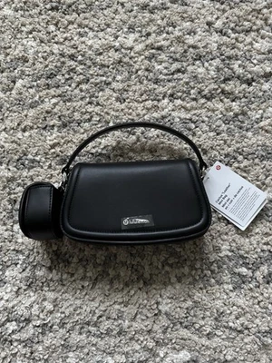 Mini Bolso Alternativo de Cuero Lululemon 1.2L, Nuevo con Etiquetas, Negro, Talla 1.2L Foto 1 de 4