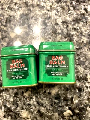 A Set Of 2 Bag Balm Original On The Go Skin Moisturizer Mini 1 oz Tin Sealed NIB - Image 1 of 2