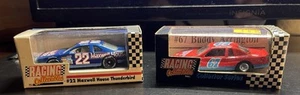 2 Vintage 1991 1/64 Sterling Marlin Maxwell House Thunderbird, Buddy Arrington - Picture 1 of 12