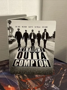 Straight Outta Compton (Blu-ray/DVD, 2015, OOP Limited Edition Steelbook) - Picture 1 of 24
