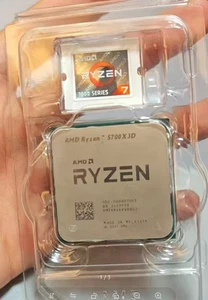 CPU AM4 5700X3D AMD Ryzen 7: 8 núcleos 3,0 GHz con procesador de caché de 96 MB - Imagen 1 de 2