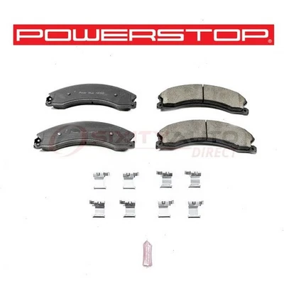 PowerStop Front Disc Brake Pad & Hardware Kit for 2012-2017 Nissan NV2500 - ll Foto 1 de 4
