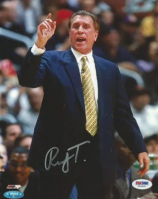 Rudy Tomjanovich Signed Rockets 8x10 Photo PSA/DNA COA Autograph Picture Houston - Image 1 of 4