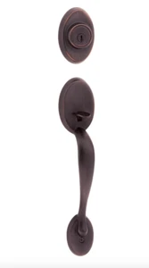 Kwikset 98000-187 Venetian Bronze Chelsea Handleset (Exterior Only)800CE LIP 11P - Picture 1 of 1