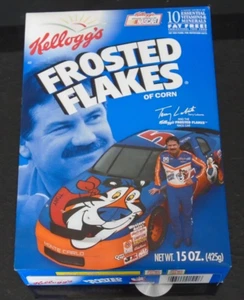 Cereal Box Kellogg's Frosted Flakes Dale Jarrett Unopened Still Sealed - Picture 1 of 4