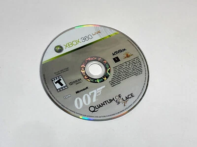 James Bond 007 Quantum of Solace Xbox 360 Disc Only Tested & Working - Image 1 of 3