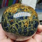 405G Wow! Natural Rare Pietrsite Crystal Ball Quartz Sphere Healing