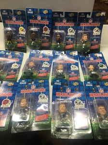 Lotto 12 figurine calcio NFL Headliners 1996 Kelly Smith Aikman Faulk Collins - Foto 1 di 10