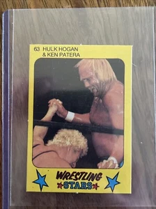 Hulk Hogan & Ken Patera - 1986 Monty Gum "Wrestling Stars" Card #63 - Picture 1 of 2