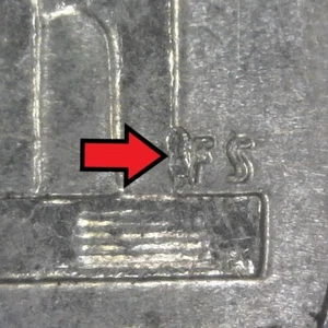 2015-P Jefferson Nickel Circulated Die Chip on "FS" Error/Variety Philadelphia - Picture 1 of 3