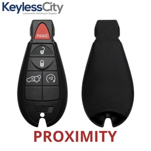 5-Button Fobik Key Fits 2009-2013 Jeep Grand Cherokee Dodge Durango / 05026538AK - Picture 1 of 8