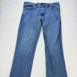 GAP Jeans Herren 38X30 Athletic Fit Light Wash Denim Blau Freizeithose - Bild 1 von 8