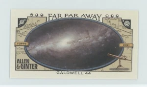 Topps Allen & Ginter 2021 - inserto Far Far Away Mini FFA-7 - Caldwell 44 Galaxy - Imagen 1 de 2