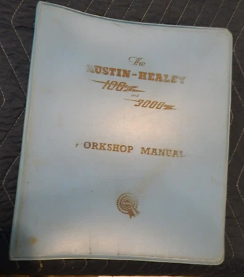 Manual de servicio de fábrica Austin Healey 100-6 BN4,BN6) y 3000 BN7, BT7 Foto 1 de 4