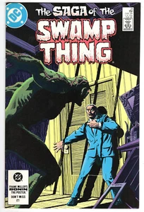 Saga Of Swamp Thing #21 Near Mint Minus 9.2 Alan Moore New Origin 1984 - Picture 1 of 2