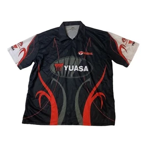 Marshall Racing YUASA 1/4 Zip Shirt Black ATV Limited Edition Motocross Size 2XL - Picture 1 of 10